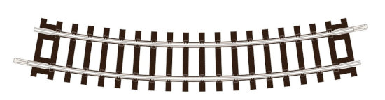 ST-1251 Setrack Code 55 Standard Curves 2nd Radius x 8