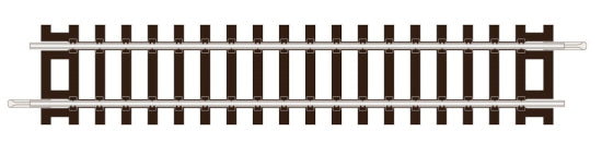 ST-1271 Setrack Code 55 Standard Straights x 4