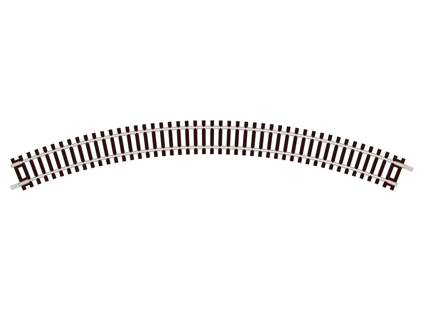 ST12 - PECO Setrack - N - Code 80 -  No.1 Radius Double Curve