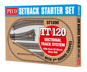 ST1200 - PECO Setrack - TT:120 - Starter Track Set Code 55 No.2 Radius