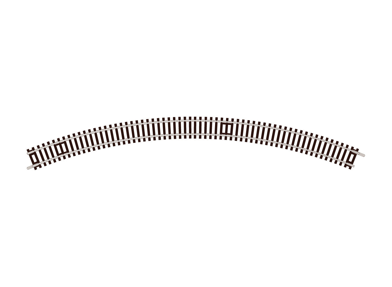 ST17 - PECO Setrack - N - Code 80 - No.3 Radius Double Curve