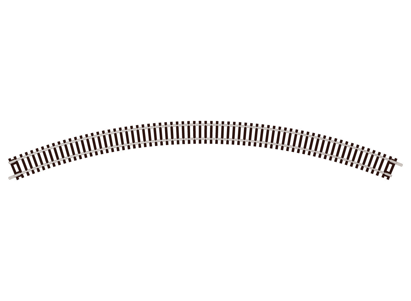 ST19 - PECO Setrack - N - Code 80 - No.4 Radius Double Curve