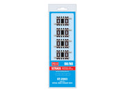 ST2003 - PECO Setrack - OO/HO - Code 100 Special Short Straight Multipack (4)