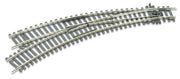 ST245 - PECO Setrack - OO/HO - Code 100 Curved Double Radius Left Hand Turnout Insulfrog