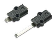 ST273 - PECO Setrack - OO/HO - Twin Power Connecting Clips (2)
