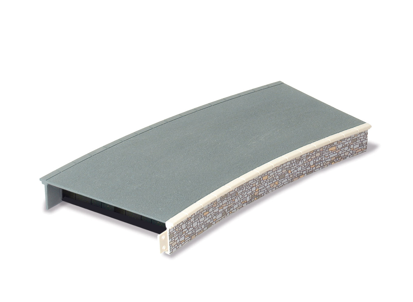 ST293 Platform Curved,  Stone