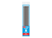 ST3011 - PECO Setrack - N - Code 80 - Double Straight Multipack (8)