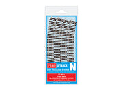 ST3018 - PECO Setrack - N - Code 80 - No.4 Radius Standard Curve Multipack (8)