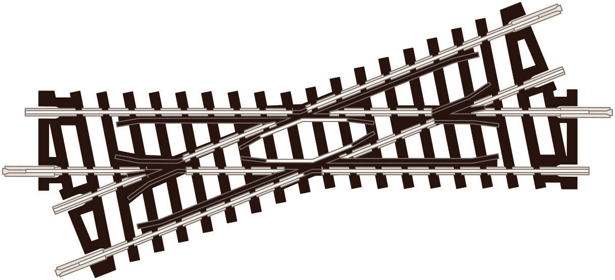 ST50 - PECO Setrack - N - Code 80 - RIght Hand Short Crossing Insulfrog