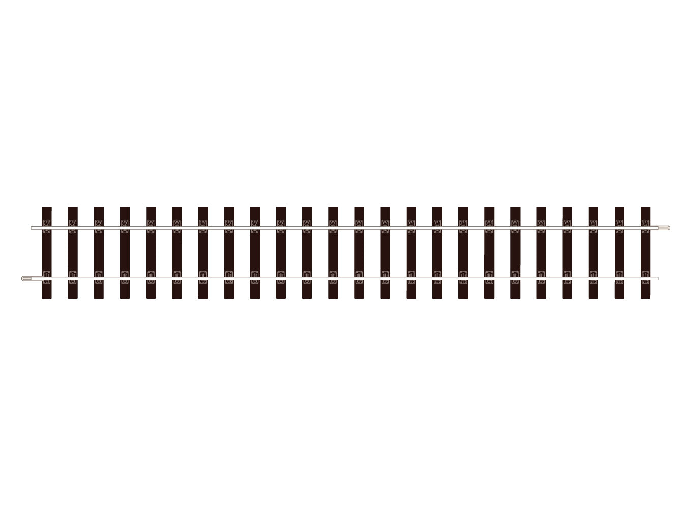 Track BH C124 Standard Straight