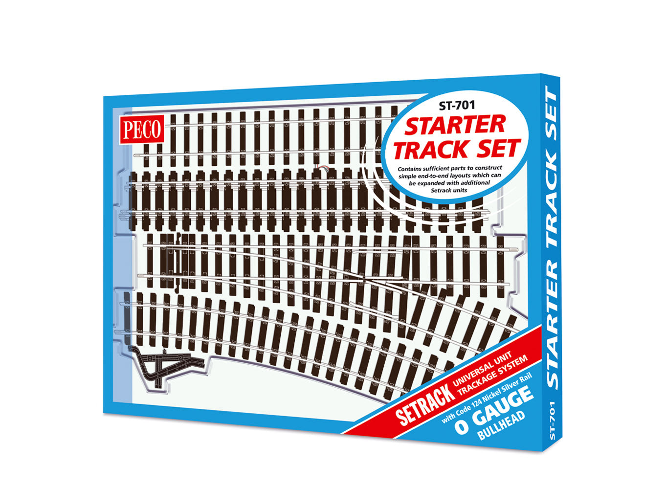 Peco Setrack Bullhead 0 Gauge