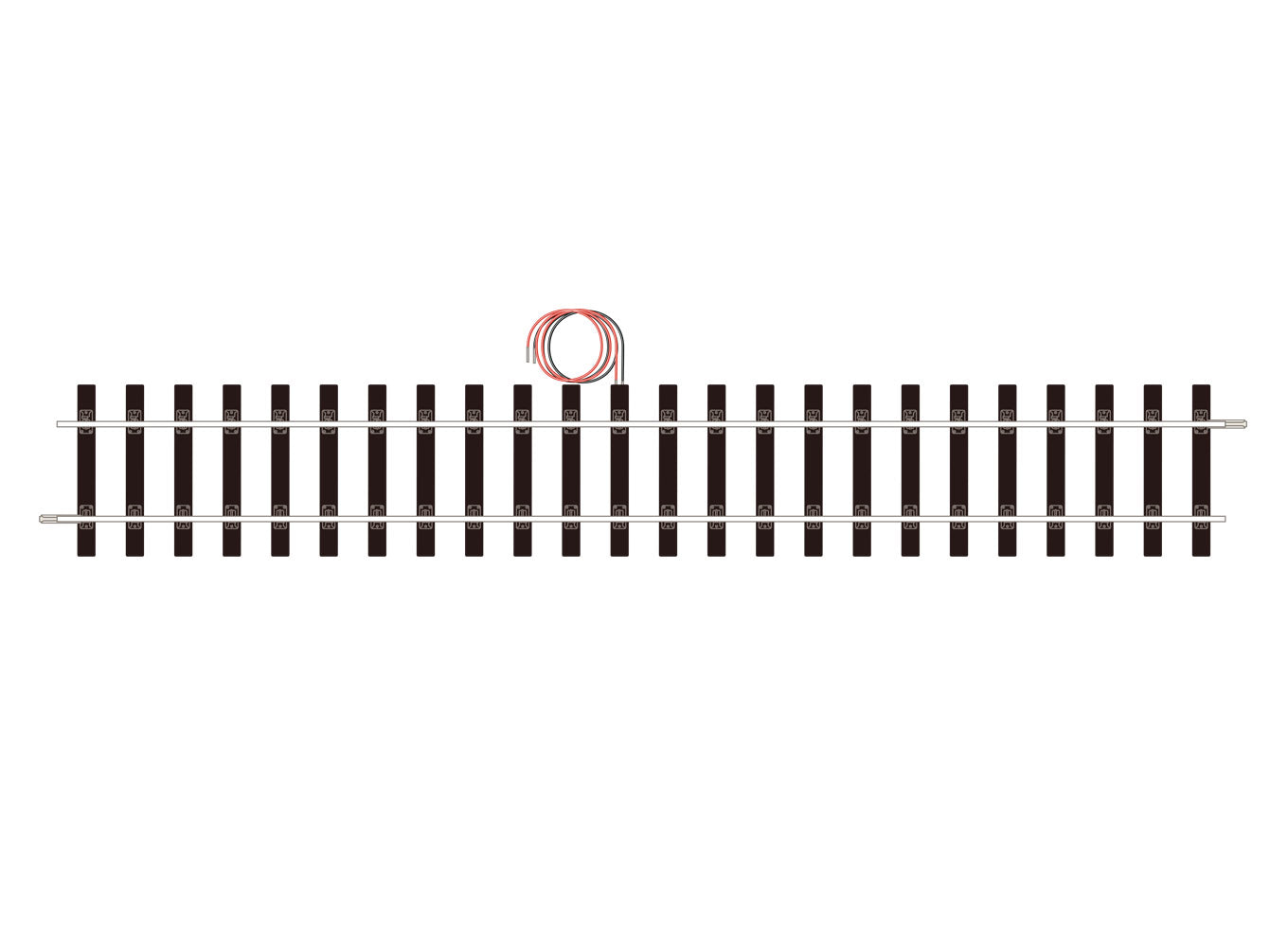 Track BH C124 Powered Straight