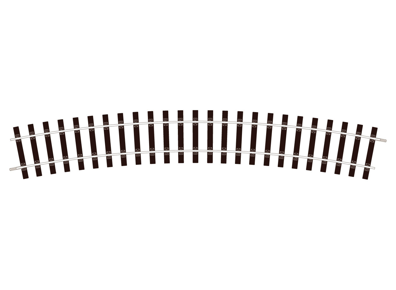 Track BH C124 No. 2 Rad Standard Curve