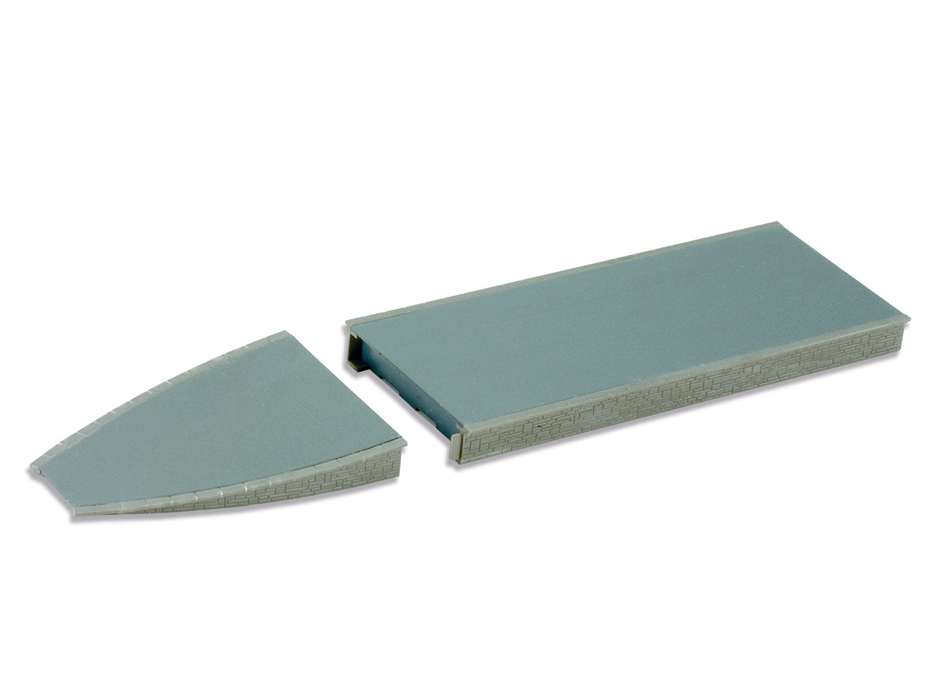 ST91 - PECO Setrack - N - Platform Kit Stone (2 platform units & 2 ramps)