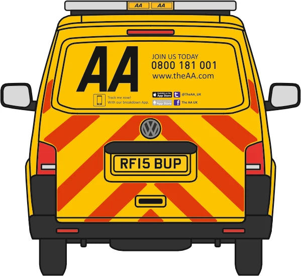 76T5V005 - Oxford Diecast - AA VW T5 Van
