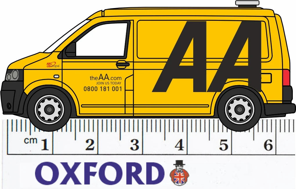 76T5V005 - Oxford Diecast - AA VW T5 Van