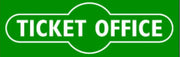 'Ticket Office' Retro Metal Wall Sign