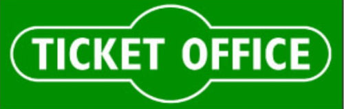 'Ticket Office' Retro Metal Wall Sign