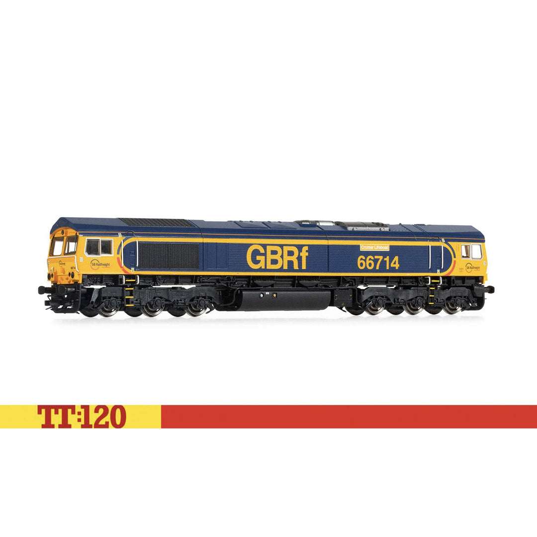TT:120 - GBRf Class 66 - 66714 'Cromer Lifeboat'