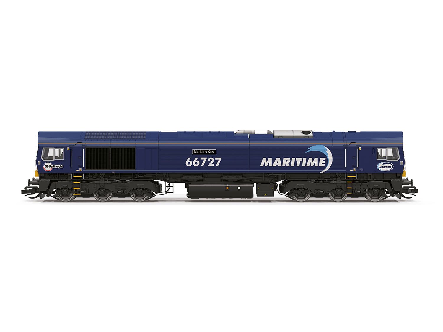 TT3051M - Hornby - TT:120 - GBRf Class 66 66727 Maritime One
