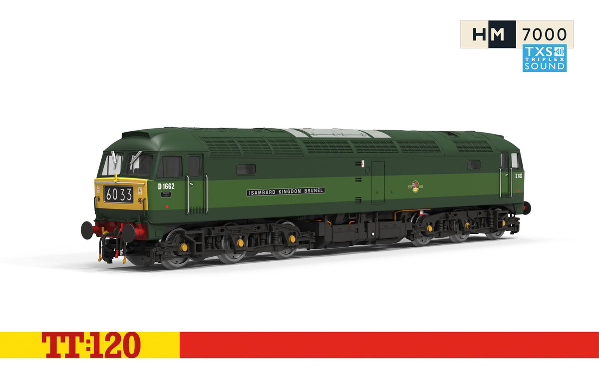 TT3097TXS - Hornby - TT:120 - BR Large Logo Blue - Class 47 - 47485 - DCC Sound Fitted