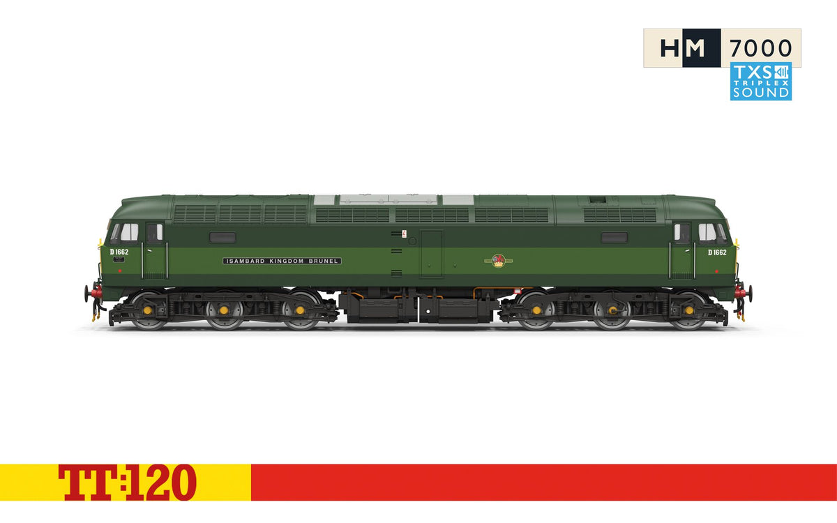 TT3097TXS - Hornby - TT:120 - BR Large Logo Blue - Class 47 - 47485 - DCC Sound Fitted