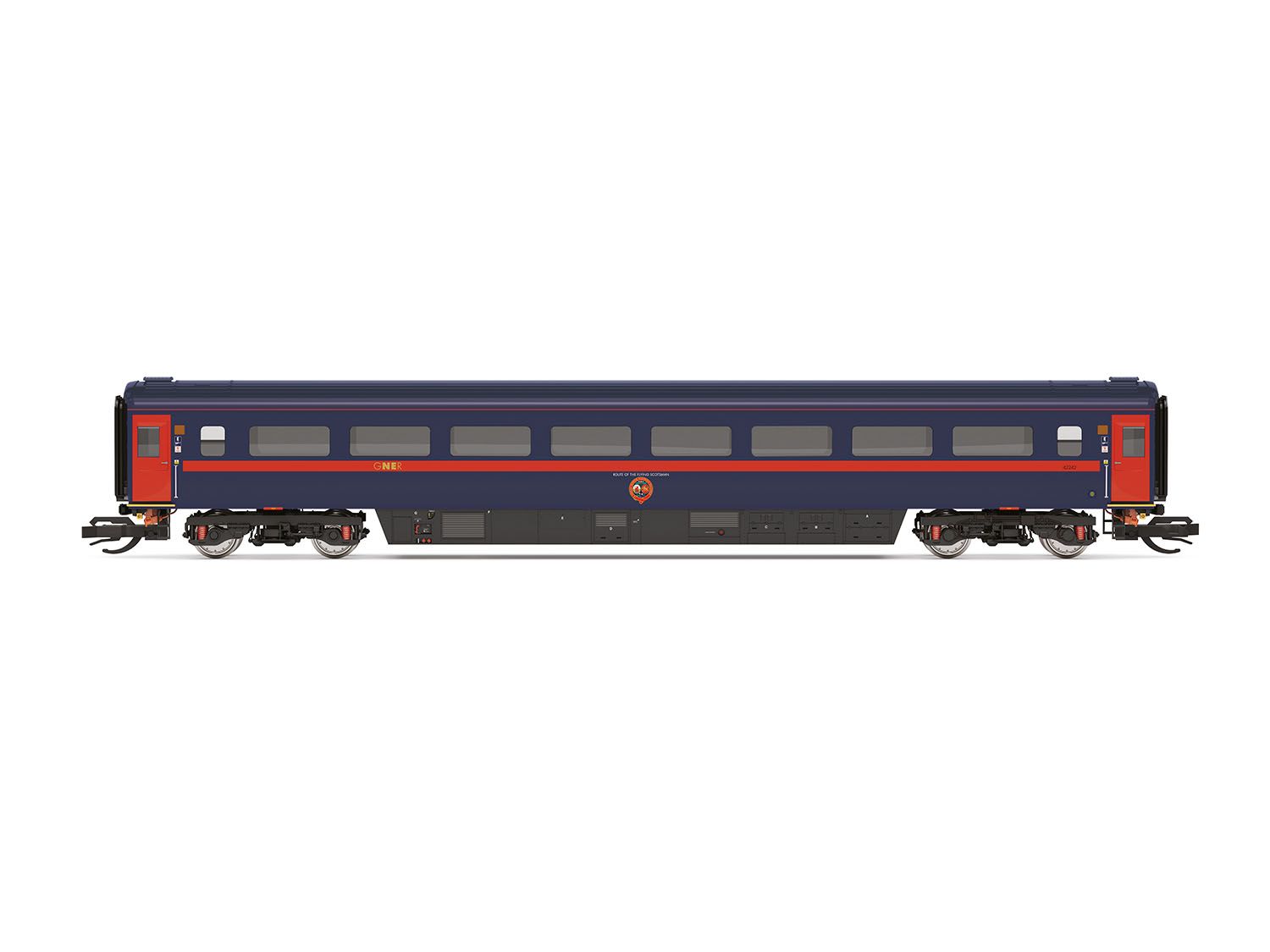 TT4043B - Hornby - TT:120 - HST - Mk3 - '42242' - Trailer Standard Coach