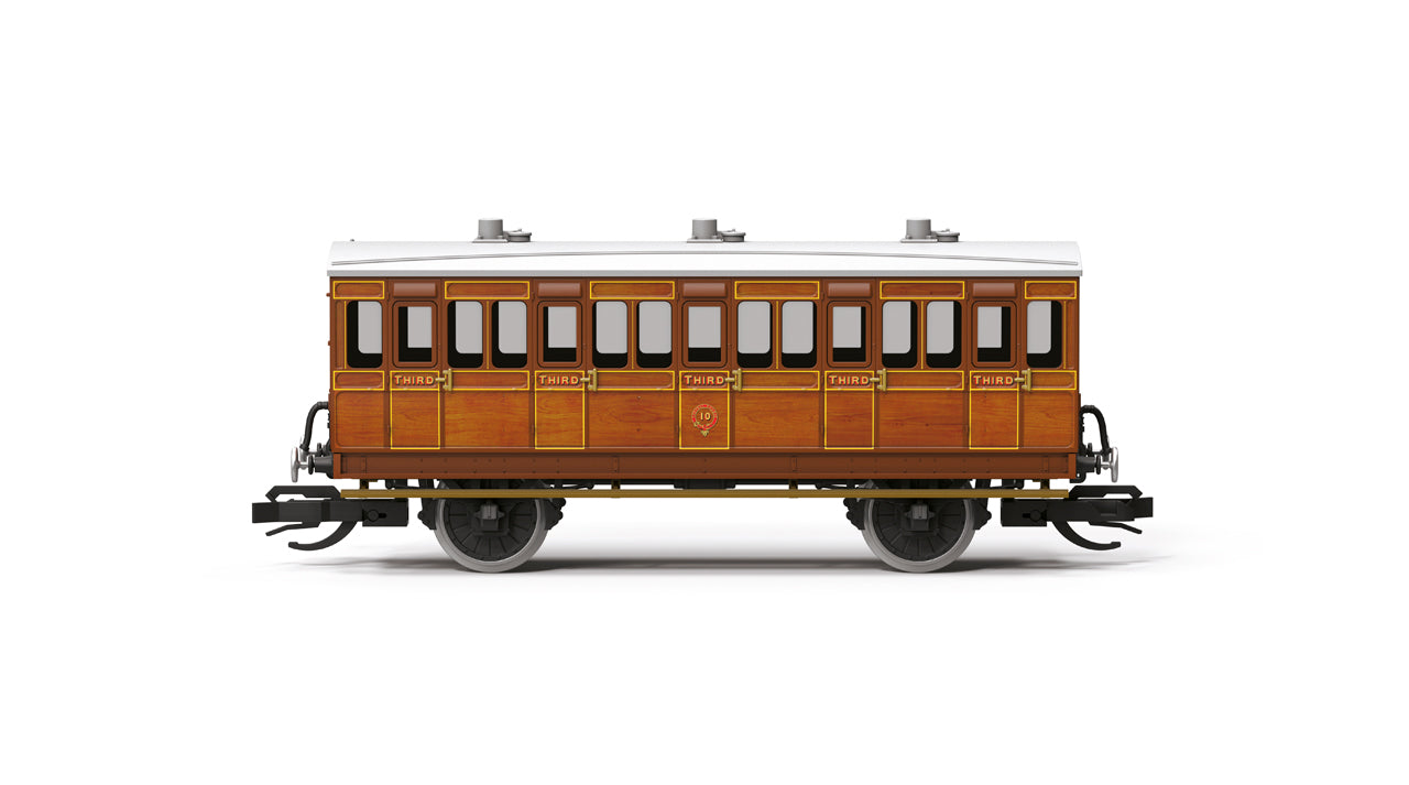 TT4083 - Hornby - TT:120 - IOW 4 Wheel 3rd class coach - '10'
