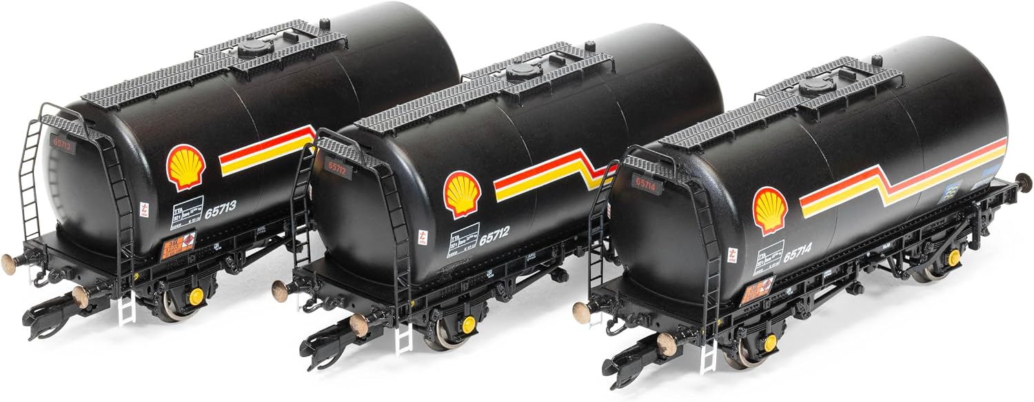TT6035 - Hornby - TT:120 - Shell - TTA 35T Tank Wagon - Triple Pack