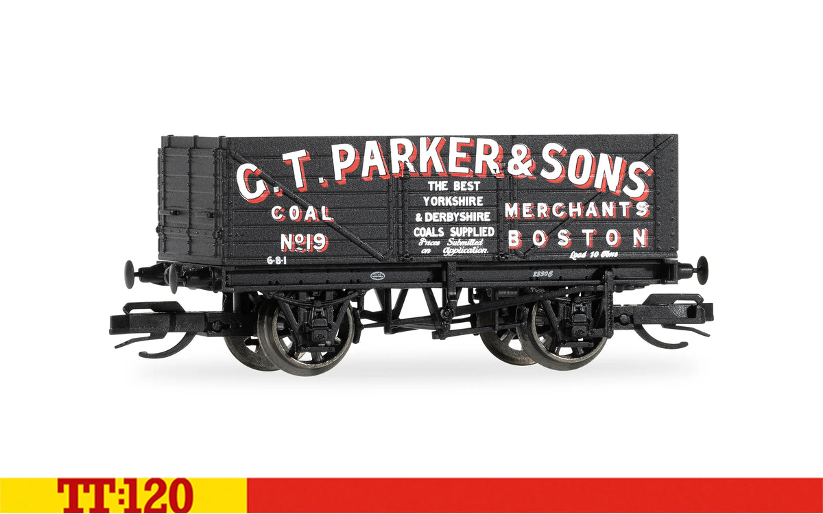 TT6040 - Hornby - TT:120 - GTParker & Sons 7 Plank Wagon