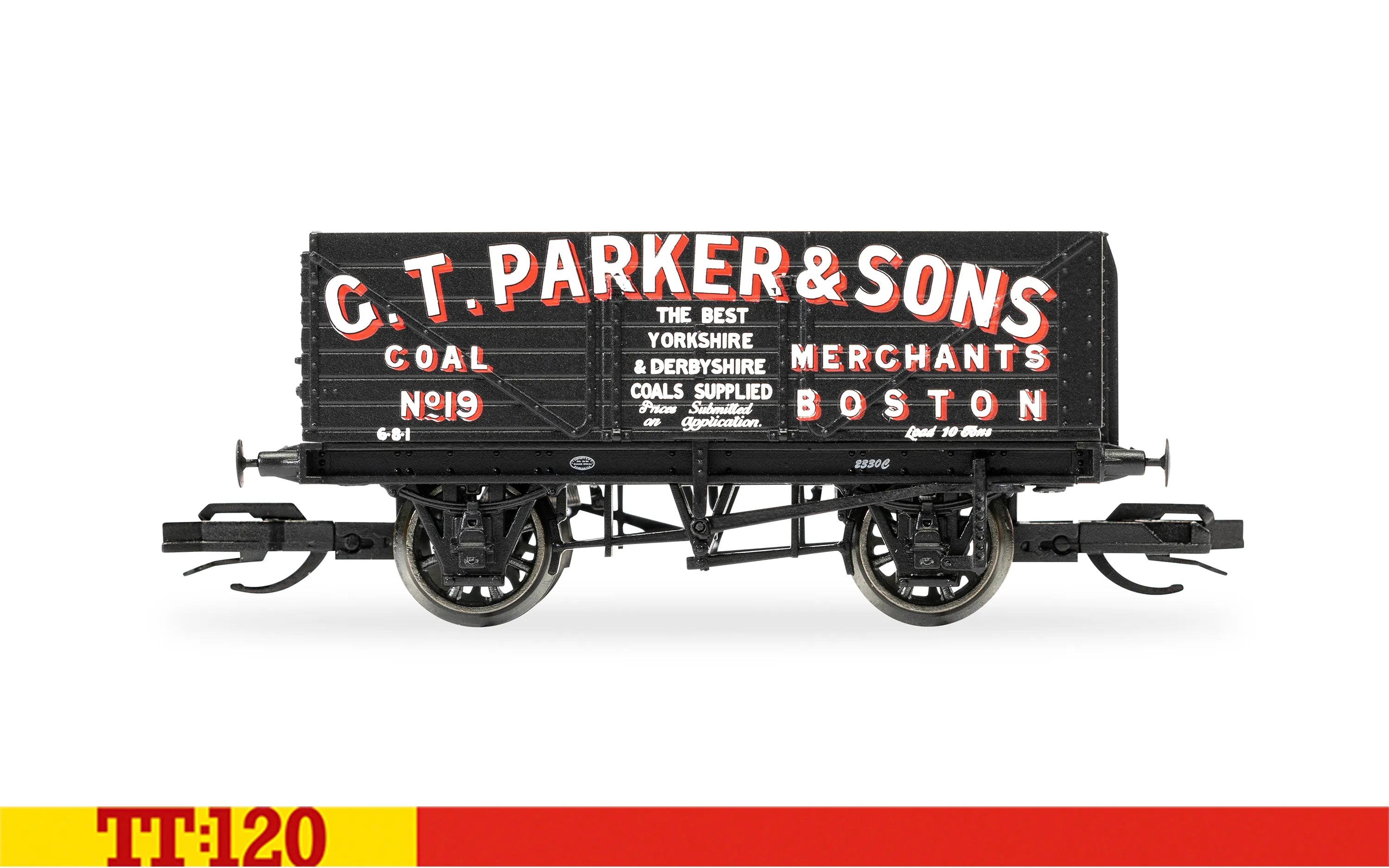 TT6040 - Hornby - TT:120 - GTParker & Sons 7 Plank Wagon