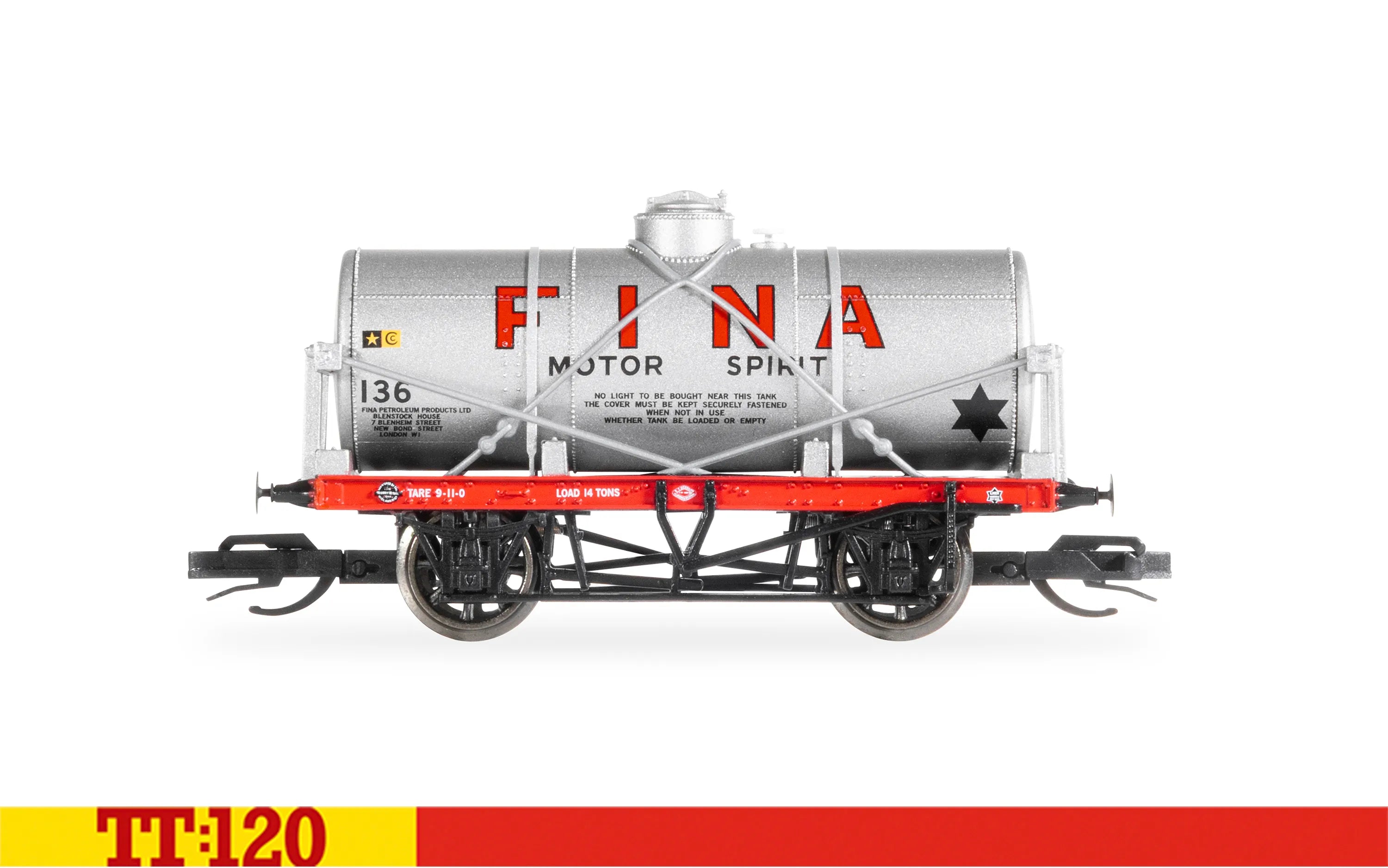 TT6047 - Hornby - TT:120 - Fina 12T Tank Wagon 136