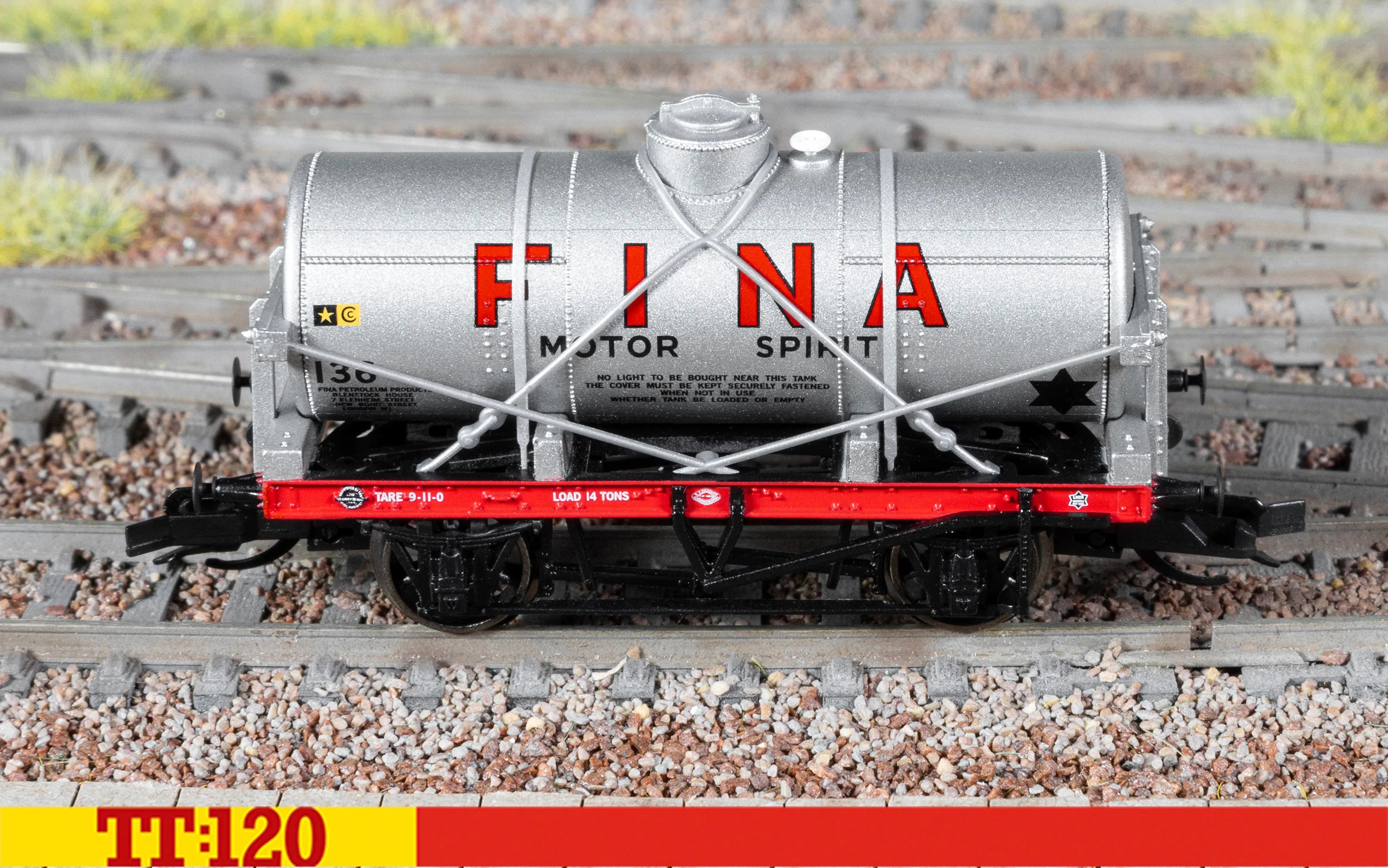 TT6047 - Hornby - TT:120 - Fina 12T Tank Wagon 136
