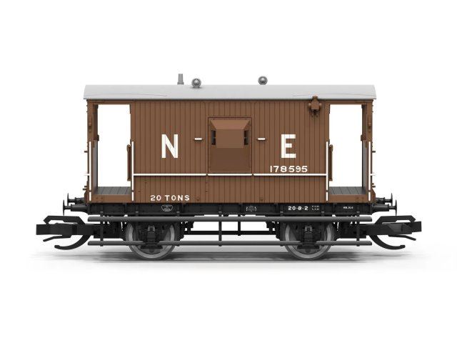 TT6080 - Hornby - TT:120 - Toad E Brake Van LNER E178595
