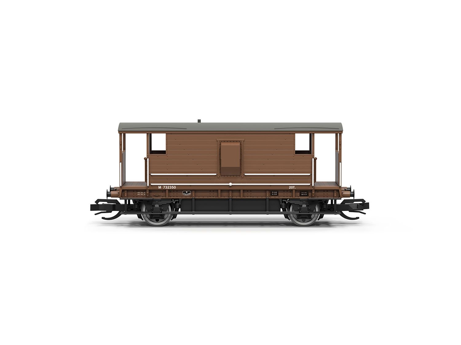 TT6091 - Hornby - BR Brake Van 732350
