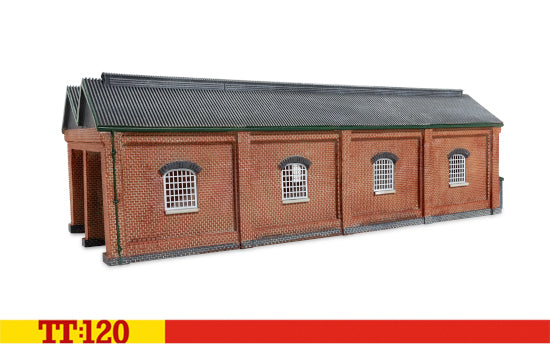 TT9019 Double Engine Shed - Red Brick Collection SPECIAL OFFER