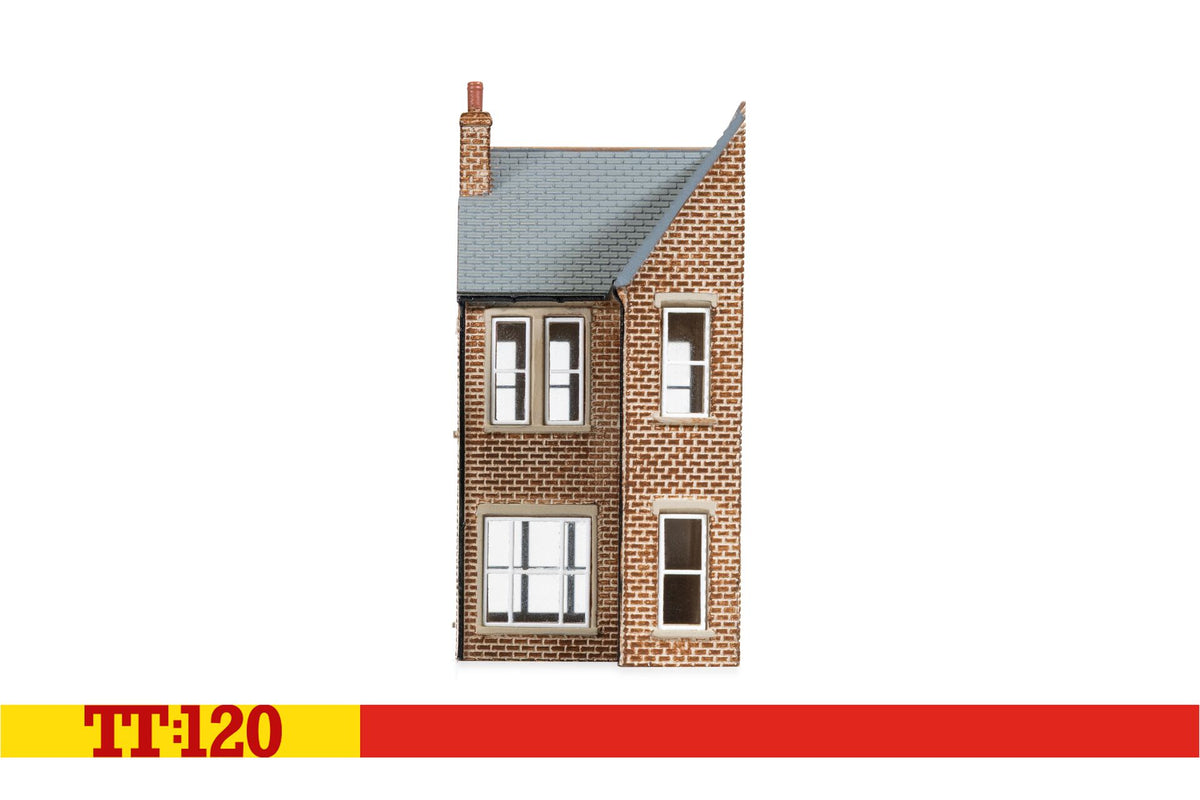 TT9042 - Hornby - TT:120 - End of Terrace House Right - Red Brick