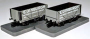 TTC026 Harburn Exclusive 'Edinburgh Collieries Company Limited' 7-plank wagon Twin Pack