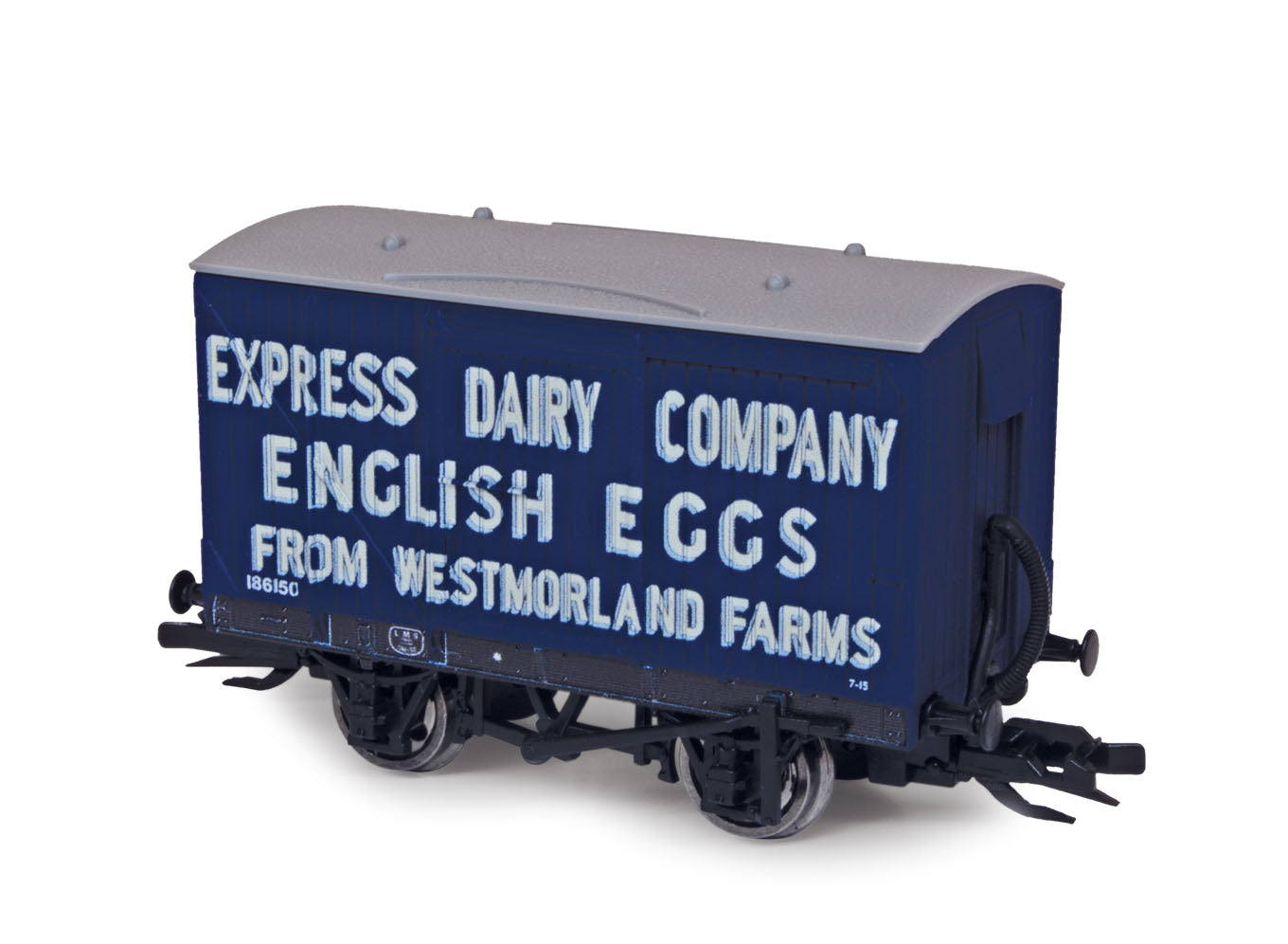 TTR1304P - PECO - TT:120 LMS/BR 9ft WB Van, EXPRESS DAIRY ENGLISH EGGS 186150