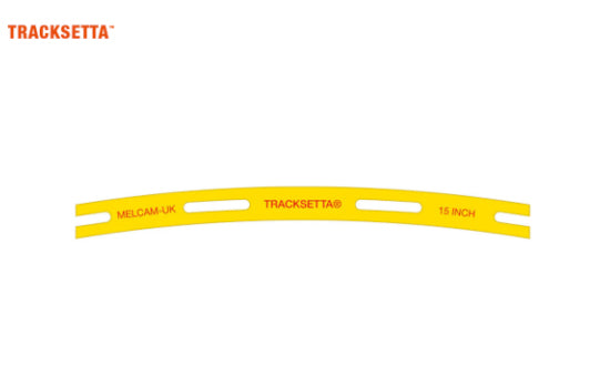 TTT15 - TRACKSETTA - TT:120 - 15' Radius Tracklaying Template