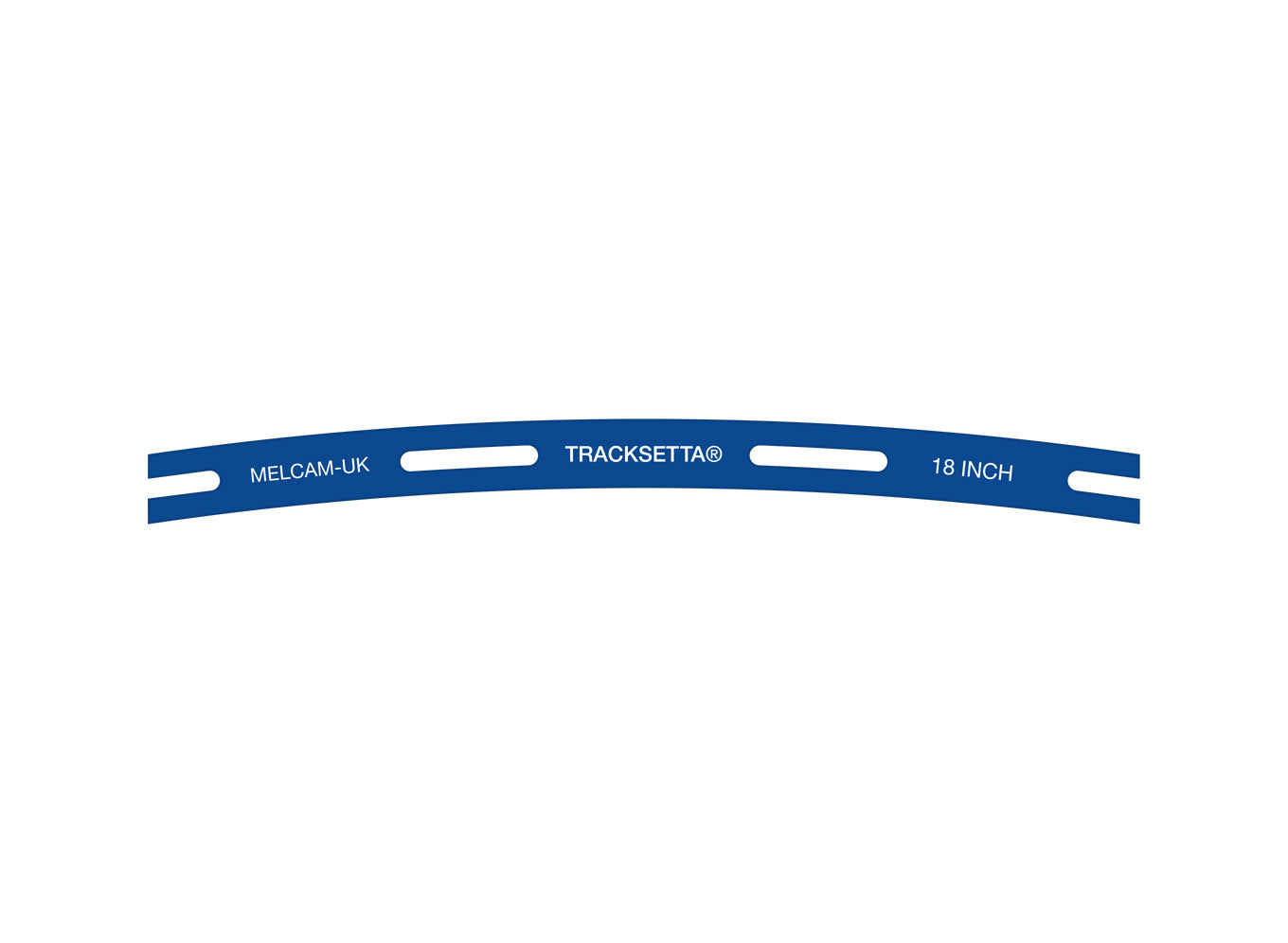 TTT18 - TRACKSETTA - TT:120 - 18" Radius Tracklaying Template
