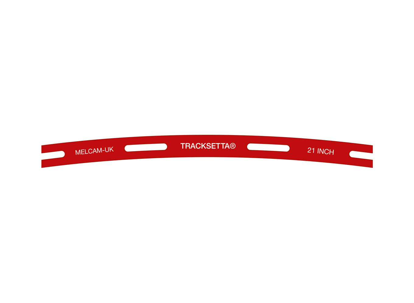 TTT21 - TRACKSETTA - TT:120 - 21" Radius Tracklaying Template