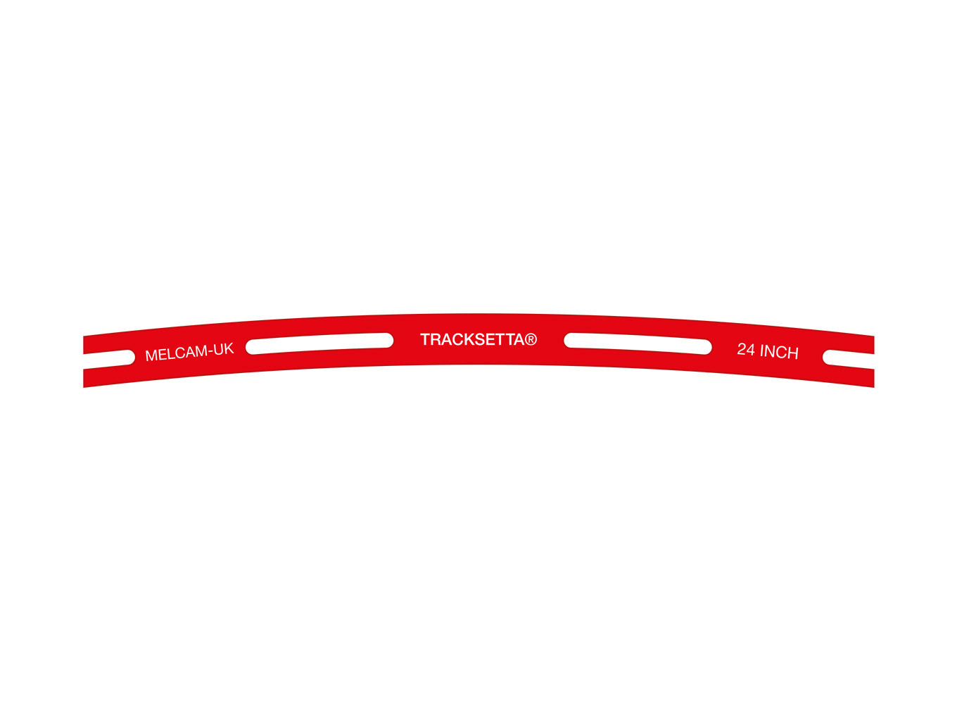 TTT24 - TRACKSETTA - TT:120 - 24" Radius Tracklaying Template