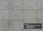 TX134 - Scale Model Scenery - OOHO - Concrete Hardstanding Texture Paper (Pack of 5)