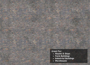 TX184 - Scale Model Scenery - OO/HO - Mixed Grey Roof Slates Texture Paper (Pack of 5)