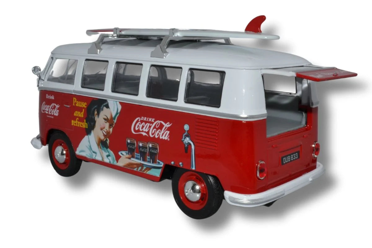 WE001CC - Oxford Diecast - VW Bus Coca Cola - 1:24 Scale