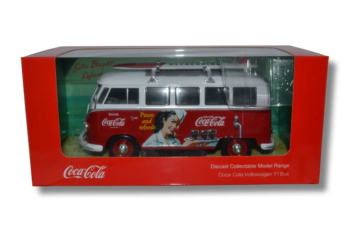 WE001CC - Oxford Diecast - VW Bus Coca Cola - 1:24 Scale