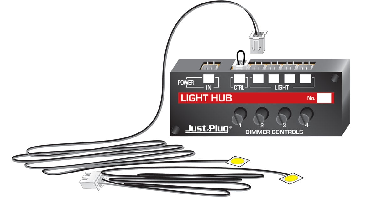 Just Plug - Light & Hub Set