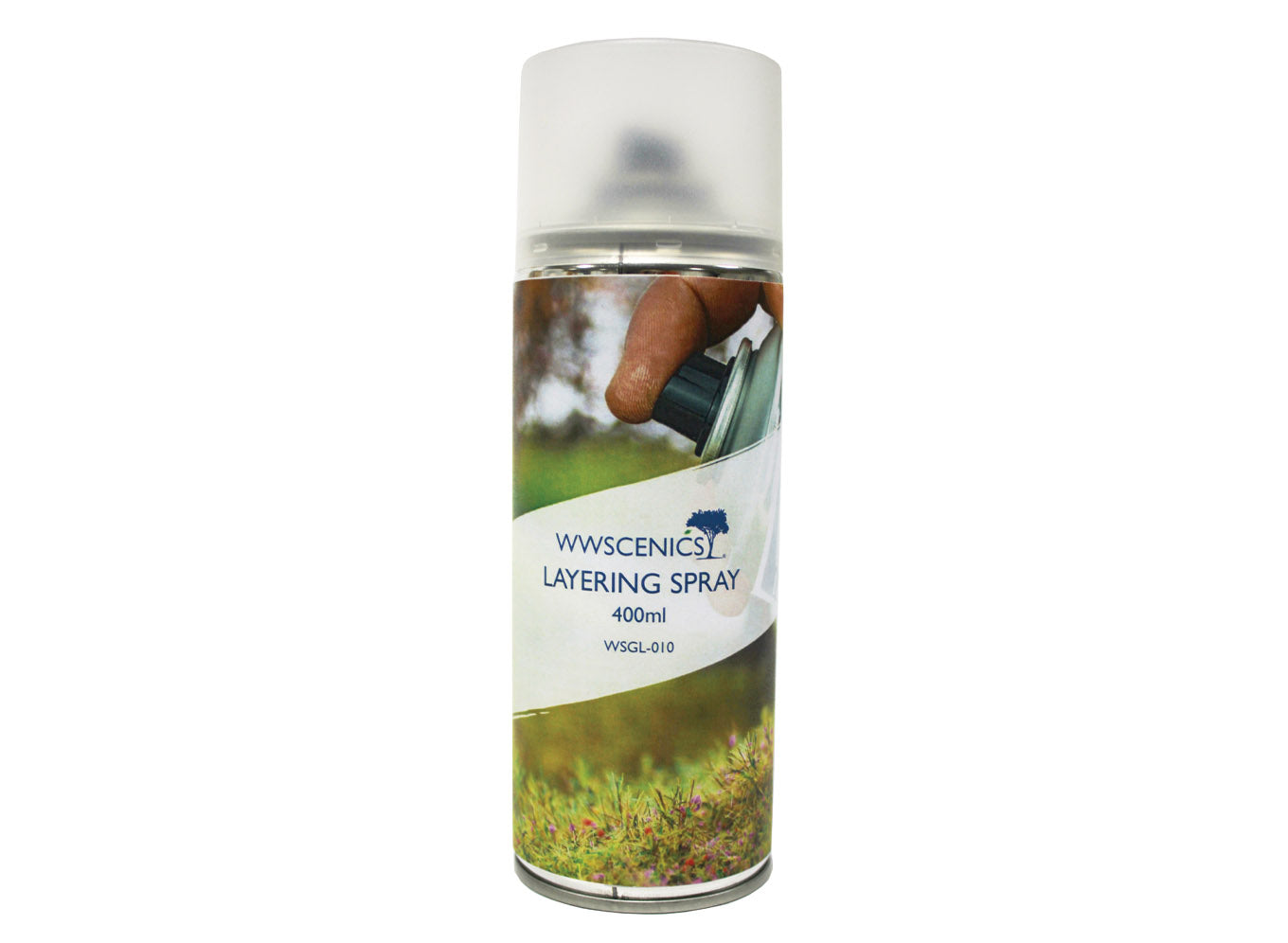 WSGL010 - WWScenics Static Grass Layering Spray Can 400ml