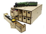 WSLC016 - WWScenics N Gauge Loco Storage Box - 10 Drawer